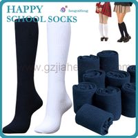 Cotton Children Campus School Knee Sock With Competitive Price thumbnail image