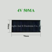 4V 50mA 0.2W 70x30mm Epoxy Resin Solar Panel thumbnail image