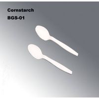 BGS-01 Spoon cornstarch material eco-friendly cutlery thumbnail image