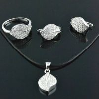 925 Silver Ornament Jewelry Sets Silver Earrings for Girls thumbnail image