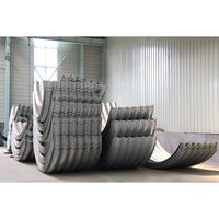 Corrugated steel pipe manufacturer length customized galvanized steel culvert thumbnail image