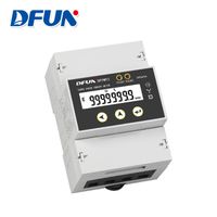 DFUN DFPM93 3 Phase Power Meter Din Rail Electricity Energy Meter thumbnail image