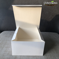 Disposable Degradable Cardboard Paper Cupcake Box for Cake or Desserts with Window thumbnail image