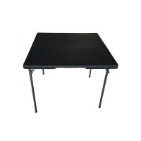 wicker folding table -35''   Plastic Furniture company   blow molding products supplier     thumbnail image