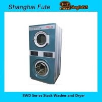 Commercial double stack washer and dryer for laundry shop , Coin operate washer and dryer, washer ex thumbnail image