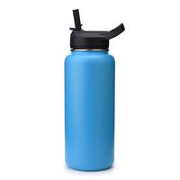 Vacuum Insulated Stainless Steel Wide Mouth Sport Water Bottle 32oz thumbnail image