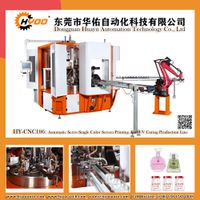 HYOO HY-CNC106: Automatic Servo Single Color Screen Printing And UV Curing Production Line thumbnail image