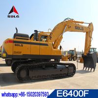 SDLG 40T hydraulic crawler excavator E6400F wtih volvo technology and volvo engine thumbnail image