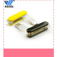 Good quality plastic swivel usb flash drive with free logo printing usb 3.0 thumbnail image