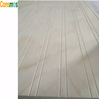 Linyi Consmos Linyi Consmos high grade grooved plywood/pine plywood/slot plywood thumbnail image