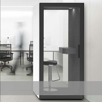 Office Phone Booth Pods - S Pod    Affordable Office Pods    Private Phone Booth For Office thumbnail image