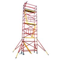 Good Quality Insulated platform scaffolding Indoor Outdoor Fiberglass Scaffold with wheels thumbnail image