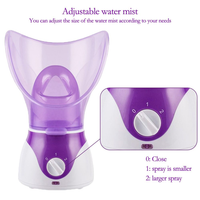 Personal Sinus Steam Inhaler Face Steamer Portable Inhalation Vaporizer Vapourizer With Handle Nano thumbnail image