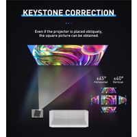 P15 full HD 1080p Android9.0 DLP LED portable projector thumbnail image