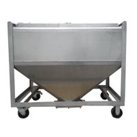 600L movable powder storage container thumbnail image