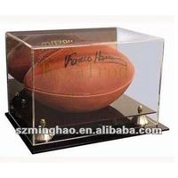 clear acrylic rugby box thumbnail image