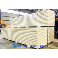 Walk in Cold Room Boards - PU Thermal Insulated Cold Storage Sandwich Panels thumbnail image