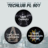 [LUBTECHSYSTEM] TECHLUB 6F 4001 High Performance Specialty Grease 180g White thumbnail image