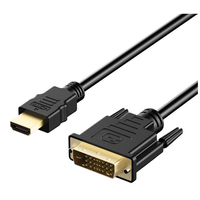 High Speed HDMI Male to DVI 24+1 Male Cable support 1080P Compatible for PS4 PS3 thumbnail image