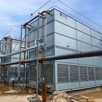 Efficient Square Induce Draft Crosscurrent Flow Evaporative Condenser for Cold Room thumbnail image