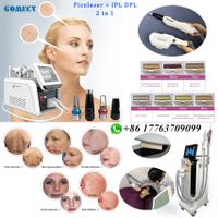 GOMECY Multifunctional rf elight DPL rejuvenation Pico laser tattoo removal diode laser hair removal thumbnail image