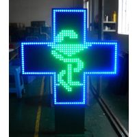 LED Cross Pharmacy With CE Has Blue/Green/Red/RGB Color thumbnail image