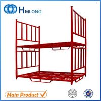 Stackable and foldable tyre storage racking thumbnail image