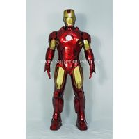 Human size armor Iron man mark 4 cosplay costume with electric helmet for playground thumbnail image