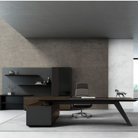 Modern Executive Desk Office 3002     L Shape Executive Desk For Sale      Manager Desks For Sale thumbnail image