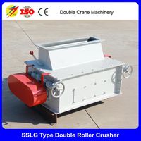 Double Crane double roller crusher equipment poultry feed pellet crushing machine thumbnail image