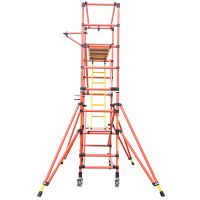 Good Quality Insulated platform scaffolding Indoor Outdoor Fiberglass Scaffold with wheels thumbnail image