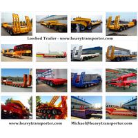 Semi Trailer-Lowbed Trailer-Low Loader-Extendable Trailer-CHINA HEAVY TRANSPORTER thumbnail image
