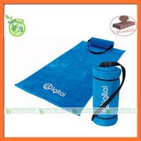 foldable beach towel with pillow thumbnail image