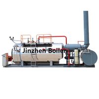 quick installation 1-10ton Gas diesel oil steam boiler for Industrial laundry wash machine thumbnail image