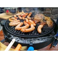 Outdoor Grill Tripod chain Barbecue Grill for camping thumbnail image