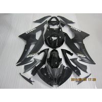 YZF-R6 2008 TO 2016 SPORT BIKE INJECTION AFTERMARKET BODYWORK MATTE BLACK REPLACEMENT ABS FAIRING thumbnail image