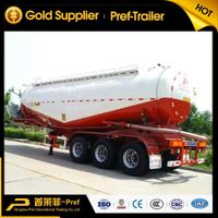 3 axles 60cbm low density powder tanker trailer with Weichai engine thumbnail image