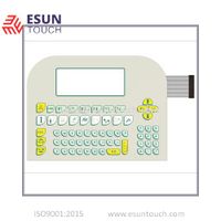 1/6 Membrane Switch Membrane Switch Customized Membrane Switch Keyboard With Tactile Metal Dome thumbnail image