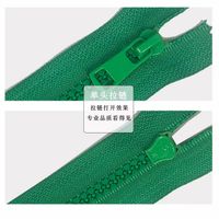 5# Resin Zipper Contrast Color Close End Zips For Sewing Bags Clothing Pocket thumbnail image