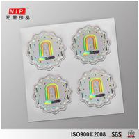 Accept Custom Order hologram security stickers with uv effect thumbnail image