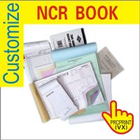 Duplicate NCR Carbonless Paper Invoice Bill Cash Receipt Book Printing with Serial Numbering thumbnail image
