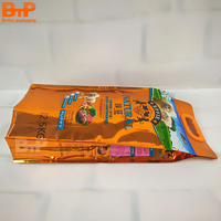Customized Printed Biodegradable Flat Bottom Zipper Pouch Plastic Packaging Bags For Pet Dog Food thumbnail image