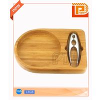 2-piece walnut set (S/S clamp and wooden holder) thumbnail image