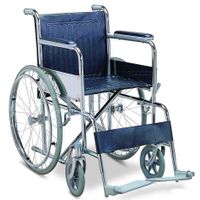 Cheap Foldable Steel Manual Wheelchair thumbnail image