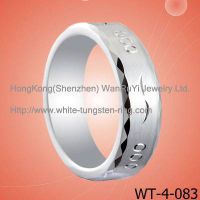 5mm width Beautiful Tungsten Ring Rose Gold Plated thumbnail image