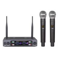 UHF plastic type wireless microphone for home KTV thumbnail image