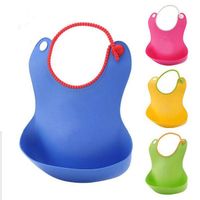 2014 New Arrival Silicon Rubber Baby Bibs thumbnail image
