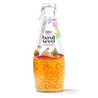 Bulk Best Price 290ml Glass Bottle Basil Seed Passion Fruit Juice from Rita beverage compnay thumbnail image