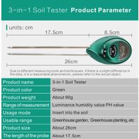 High Quality Plant Humidity Meter Ph Meters for Soil Moisture Measurement thumbnail image