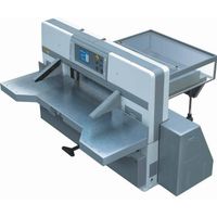 SQZK1370DH Touch screen double worm wheel double guide paper cutting machine thumbnail image